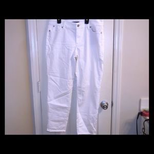 White Boyfriend Jeans